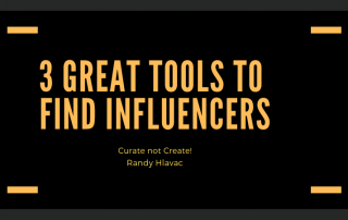 Influencers curate marketing digital social